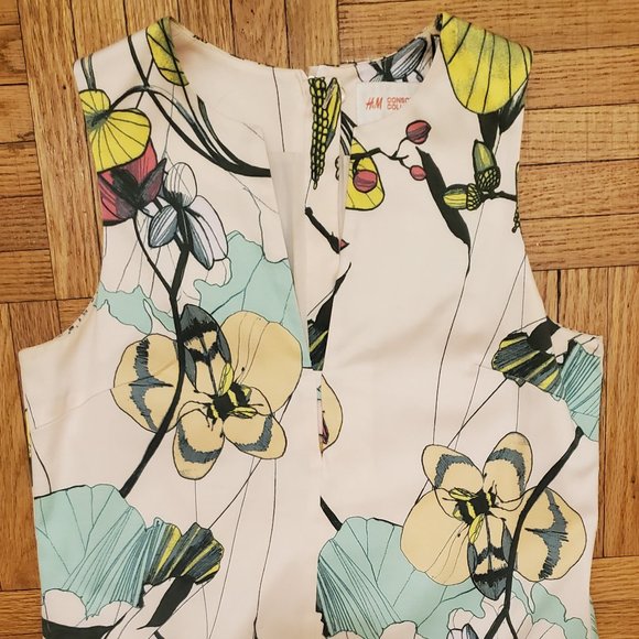 H&M MidiSummer Dress Size 8 - Picture 2 of 4